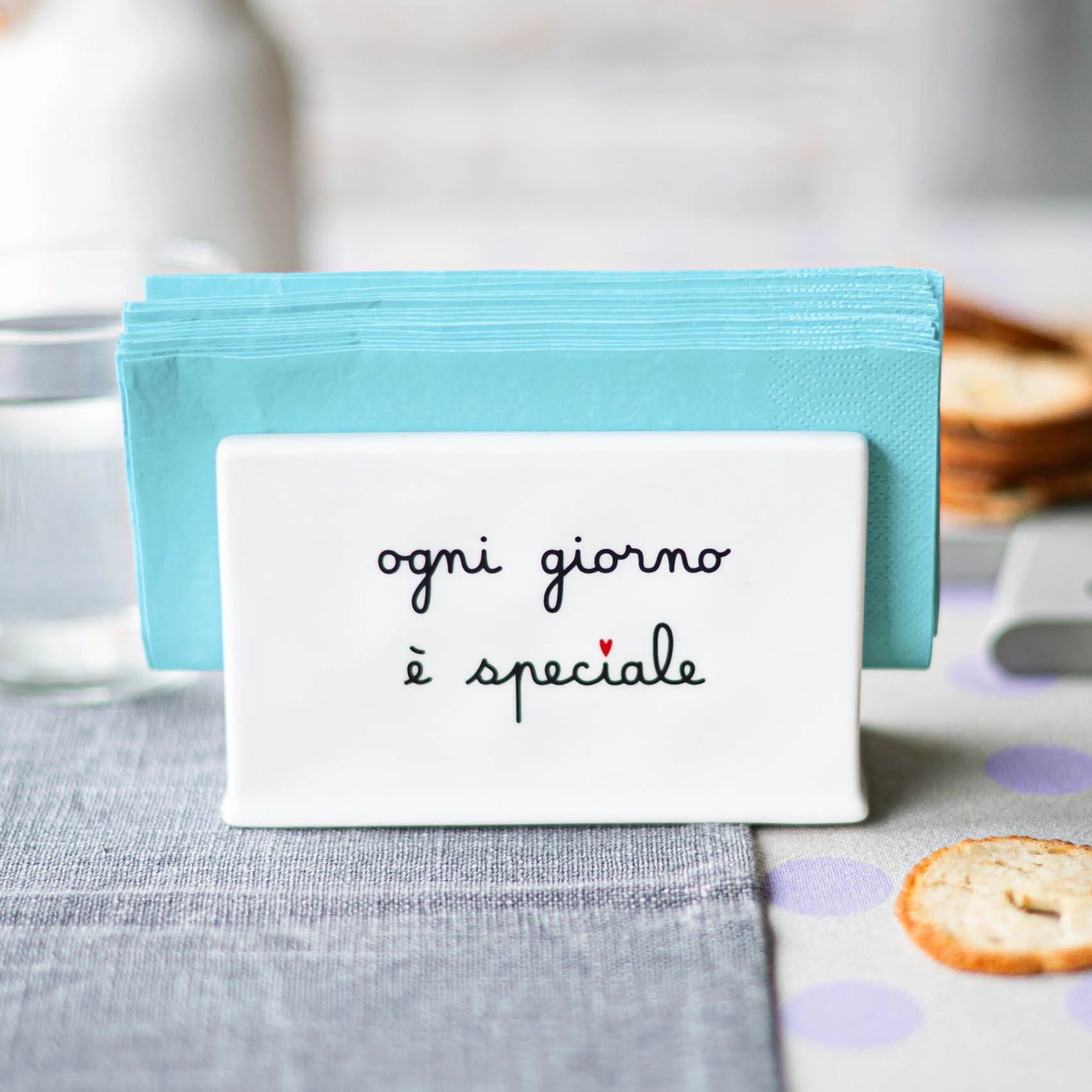 PORTATOVAGLIOLI "OGNI GIORNO E' SPECIALE"