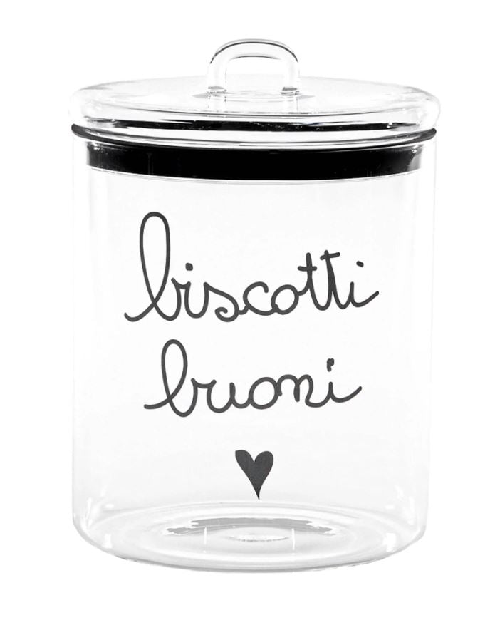 BARATTOLO IN VETRO BISCOTTI BUONI COD. 10012224