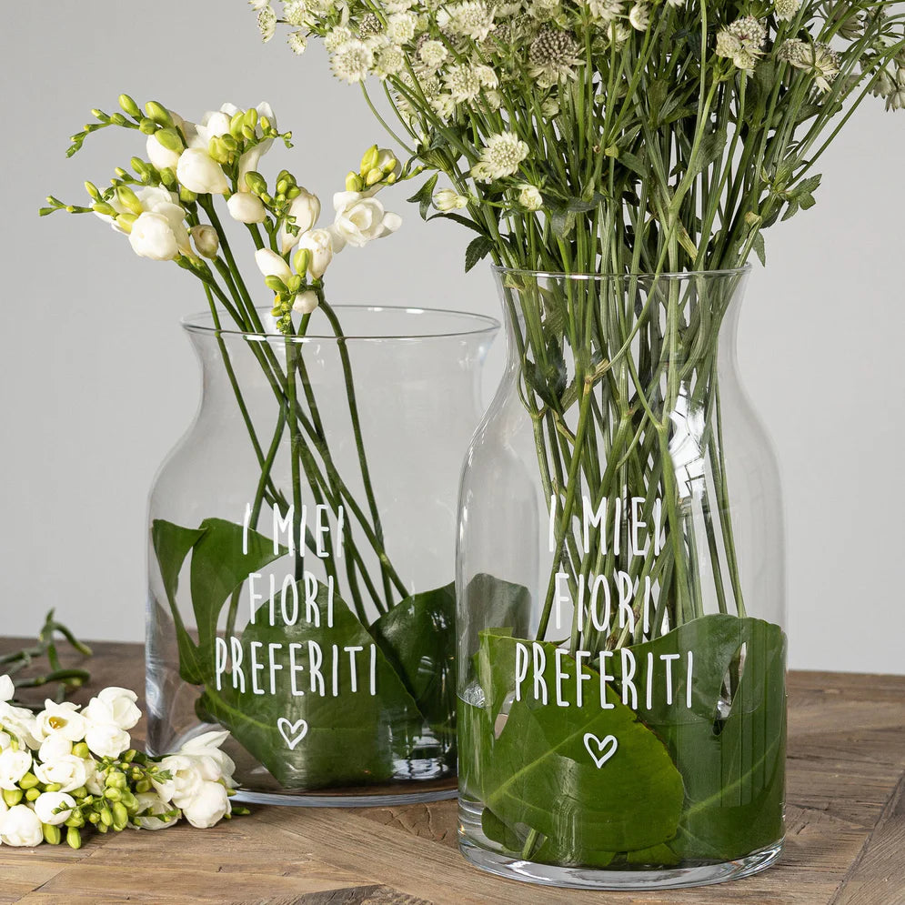 VASO I MIEI FIORI PREFERITI D19CM H34CM