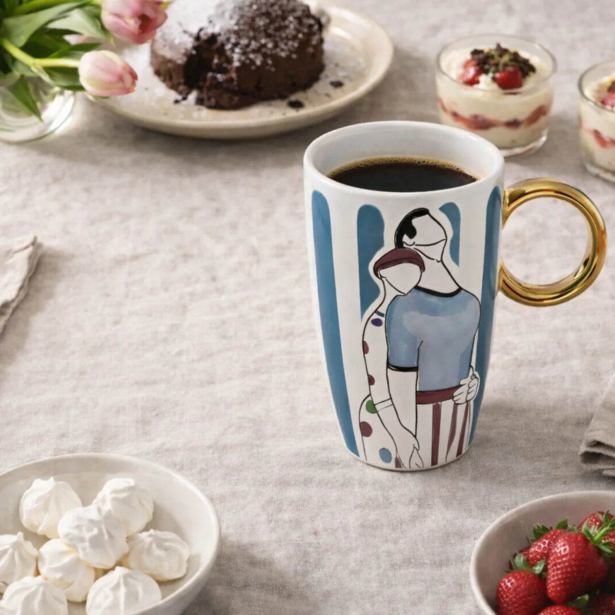 MUG "ATTIMI" ABBRACCI 420ML