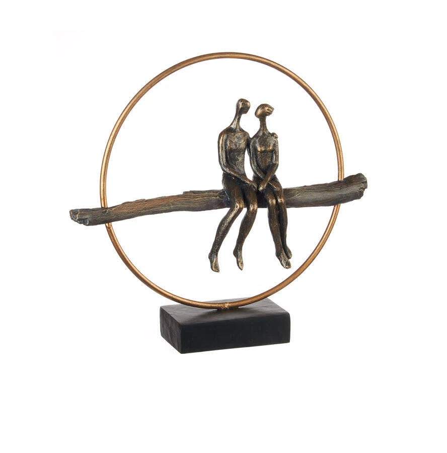 SCULTURA DECORATIVA INNAMORATI COD. 1L196