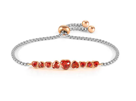 Nomination - Bracciale Milleluci con Cristalli colorati rossi