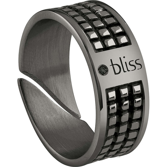 ANELLO UOMO NERO URBAN TAG - BLISS