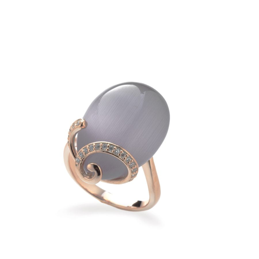 Anello in Argento 1201 Viola - Fabergé
