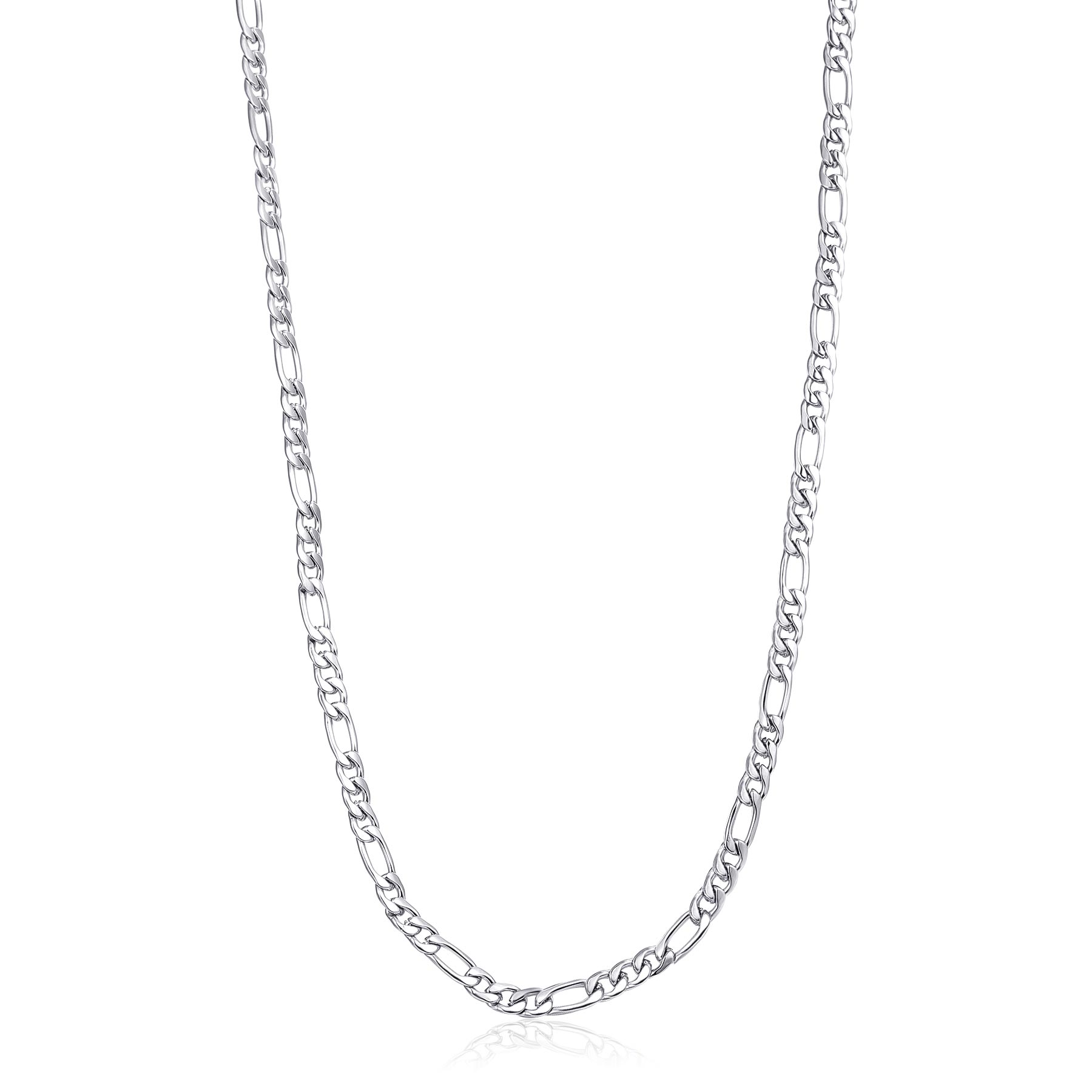 S’agapò - Collana CHUNKY in acciaio, catena grumetta SHK05