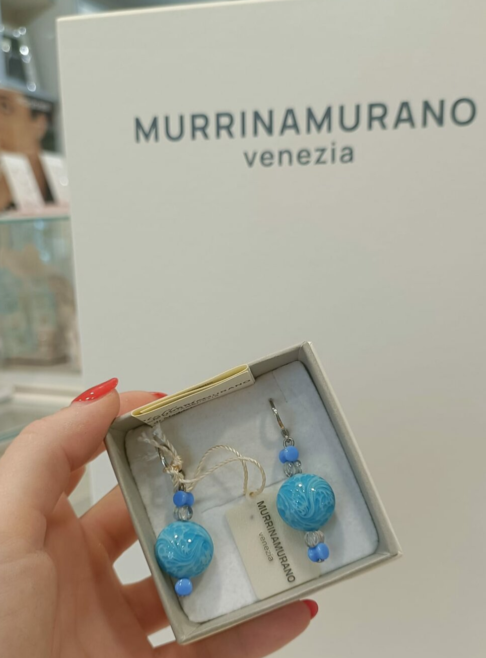Murrina Murano - Orecchini  tuchesi