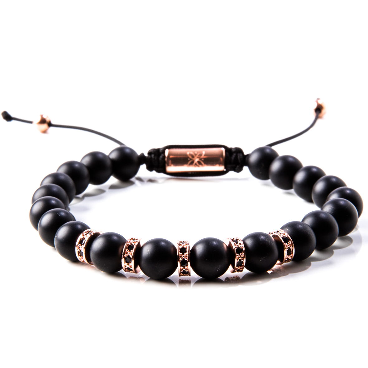BRACCIALE UOMO GERBA MATTE ROSE' 284