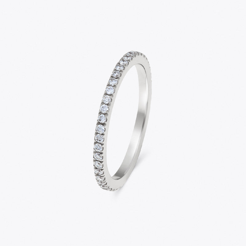 ANELLO VERETTA CON DIAMANTI - MILUNA LID3591