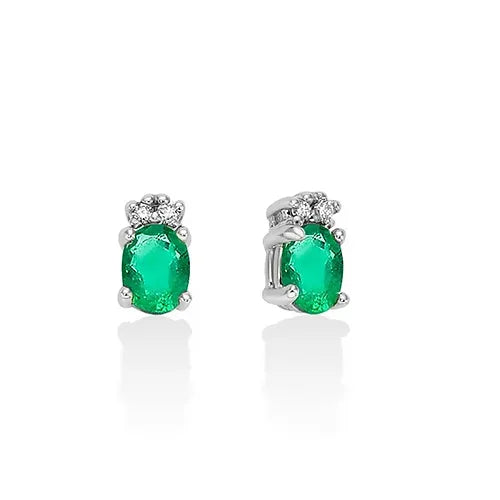 Miluna Orecchini Smeraldi e diamanti ERD2793X