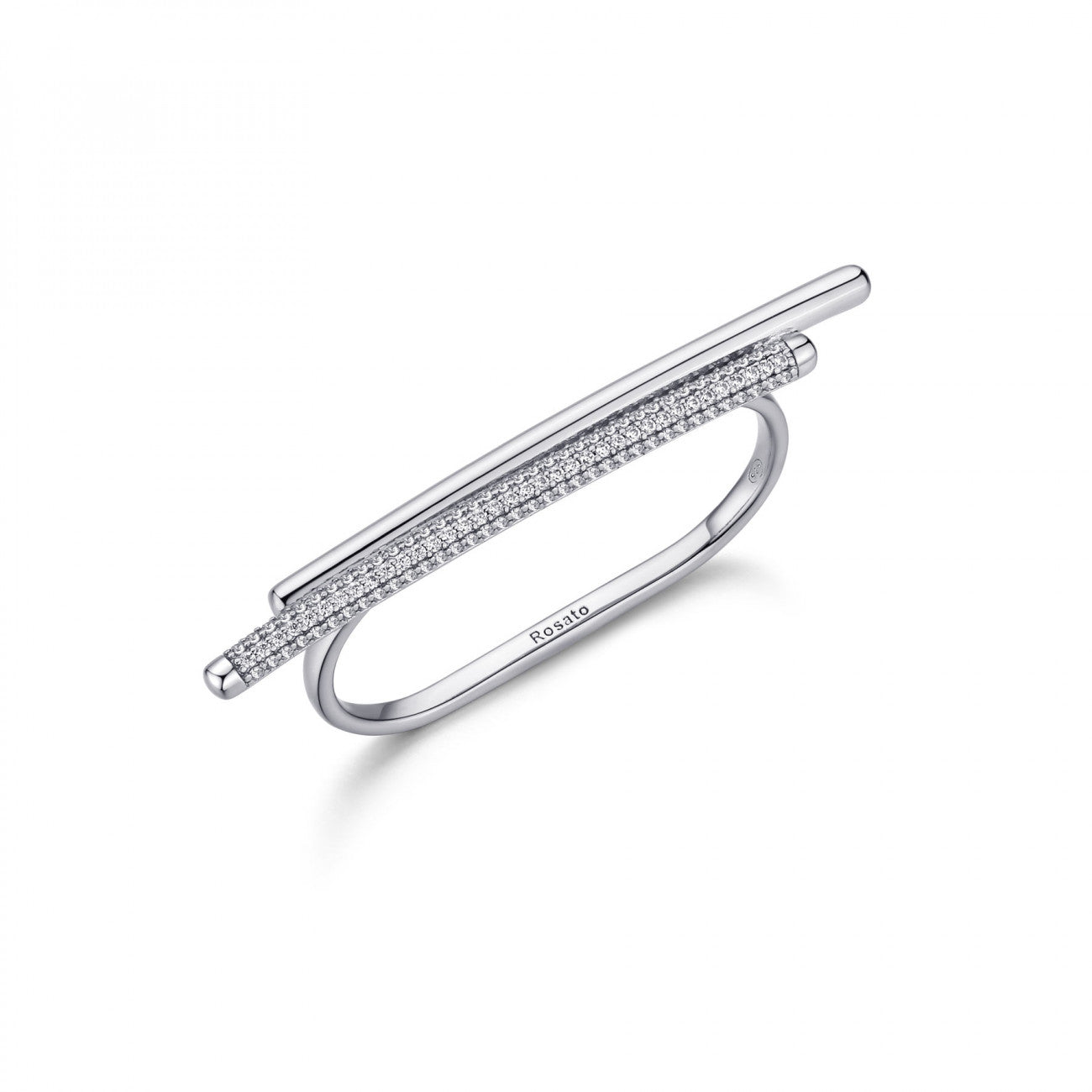 Anello doppio Rosato - RZBI35
