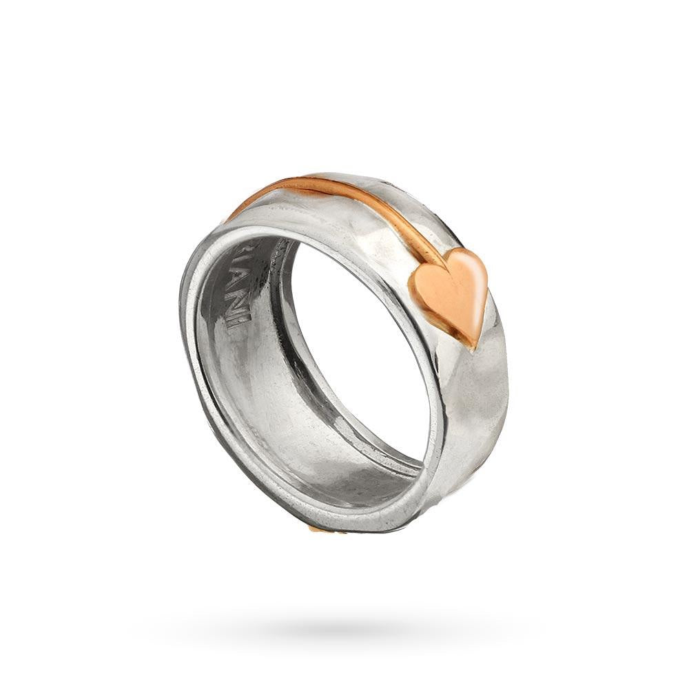 Dodo Mariani - ANELLO FRECCIA GIALLO IN ARGRNTO E ORO 9KT