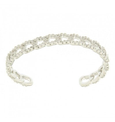 BRACCIALE IN LEGA ARGENTATA - KIARA