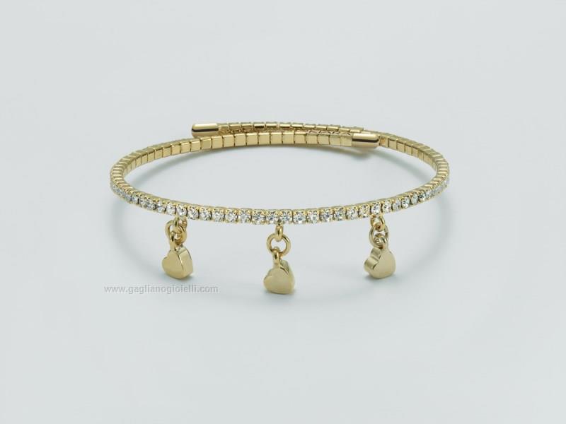 BRACCIALE DONNA CUORI - KIARA