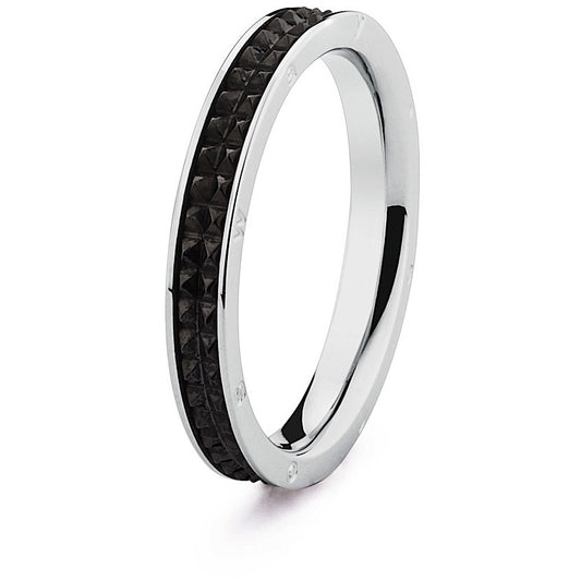 ANELLO NERO UOMO BULLET - BROSWAY