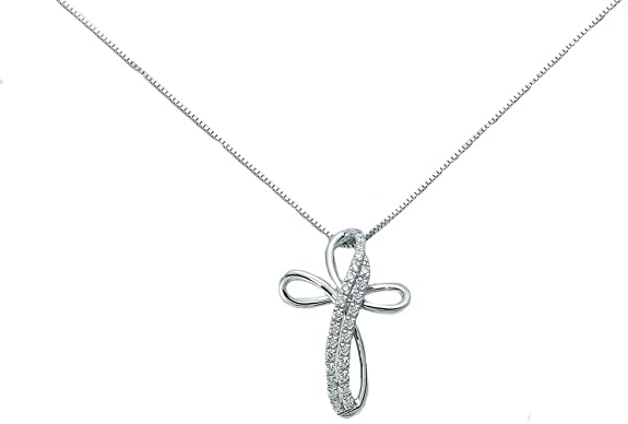 COLLANA MILUNA - CROCI ORO E DIAMANTI