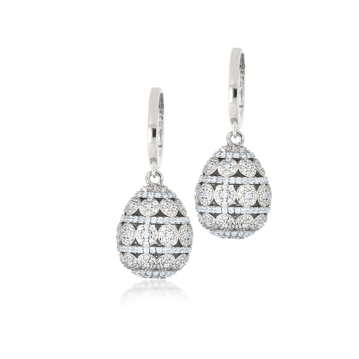 ORECCHINI IN ARGENTO PARURE 01 BIANCO - T Sars collection ALE01WW