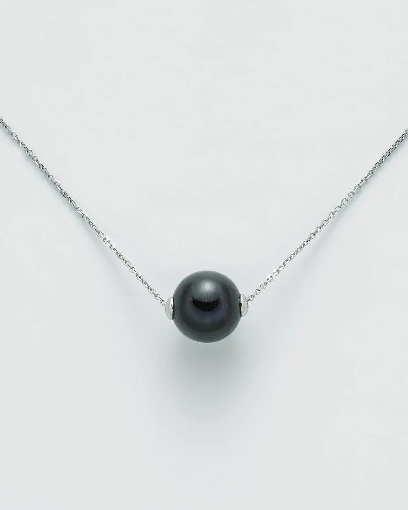 COLLANA PERLA NERA - MILUNA