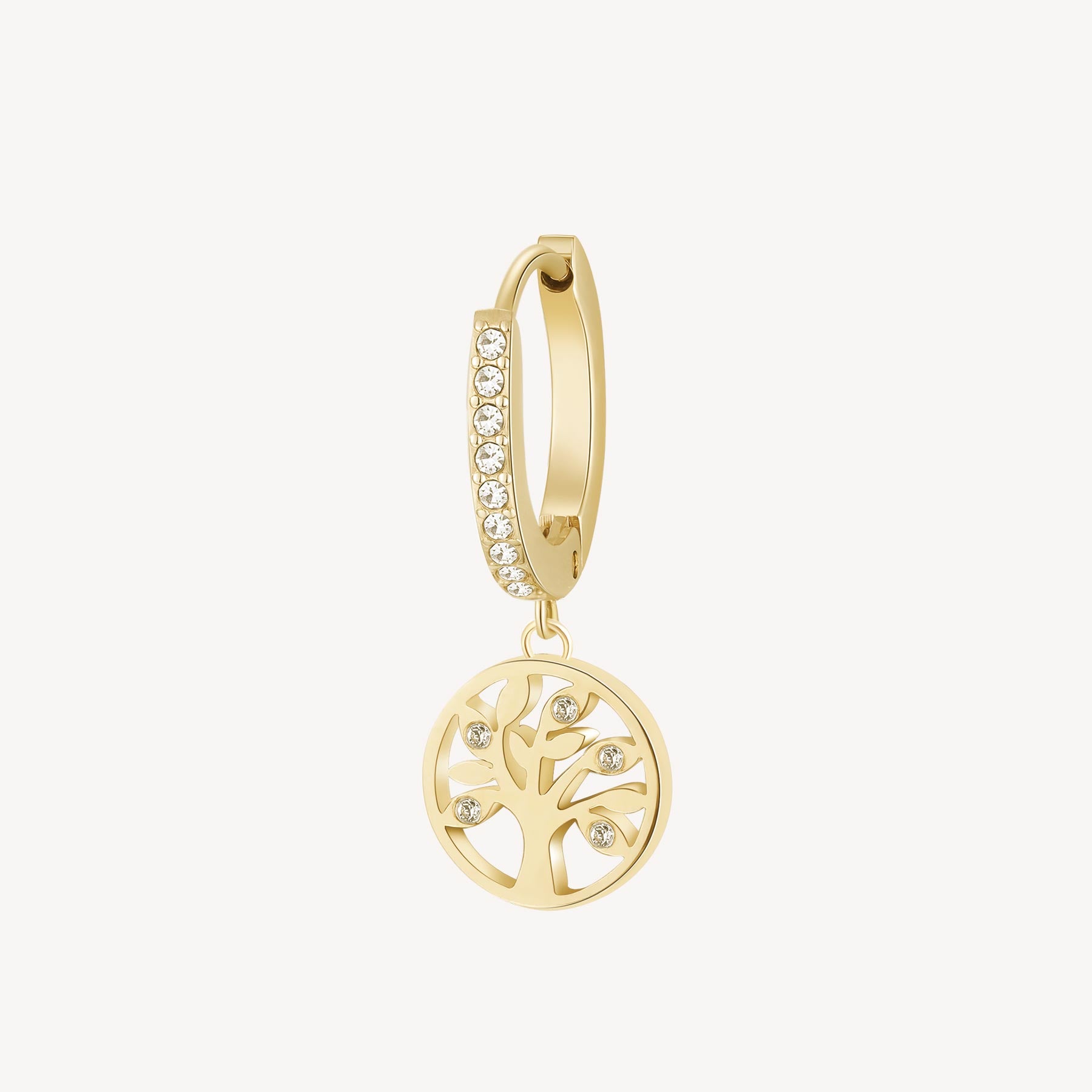 MONO ORECCHINO CHAKRA ALBERO DELLA VITA - BROSWAY BHKE005
