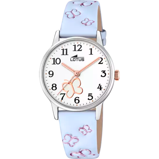 OROLOGIO LOTUS JUNIOR COLLECTION 18864/3 BLANCO CINGHIA PELLE, BAMBINI
