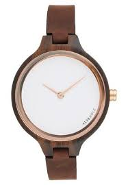 Kerbholz HILDE - Orologio - tobacco/marrone