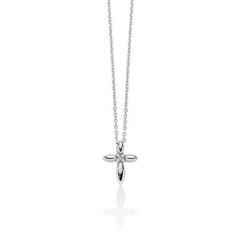 Miluna Collana Miluna Oro Bianco 9kt E Diamanti CLD4680X