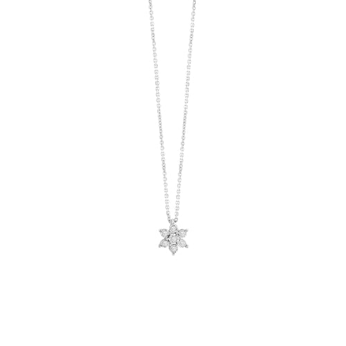 Bliss - Collana in oro bianco con diamanti 20092323