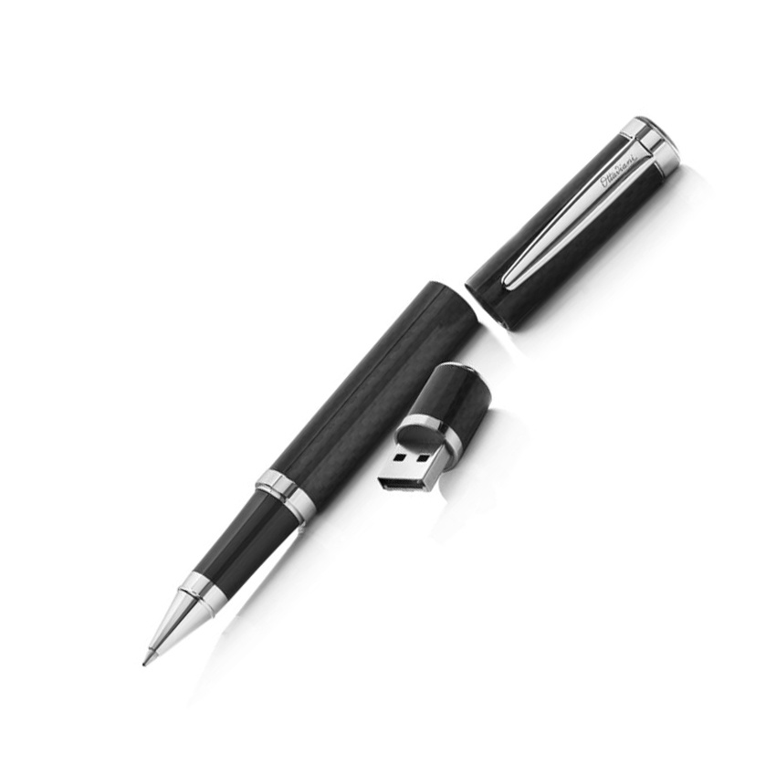 OTTAVIANI - PENNA ROLLER IN CARBONIO CON USB