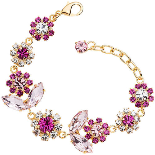 Ottaviani - bracciale dorato con cristalli