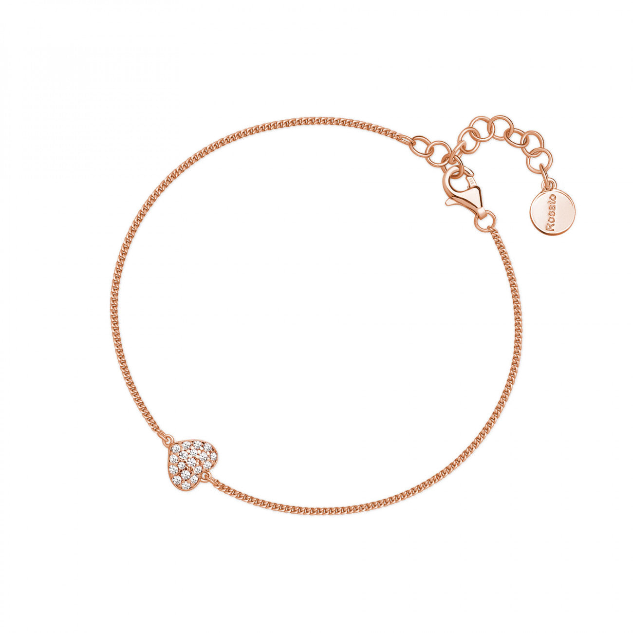Rosato - Bracciale cuore RZAL040