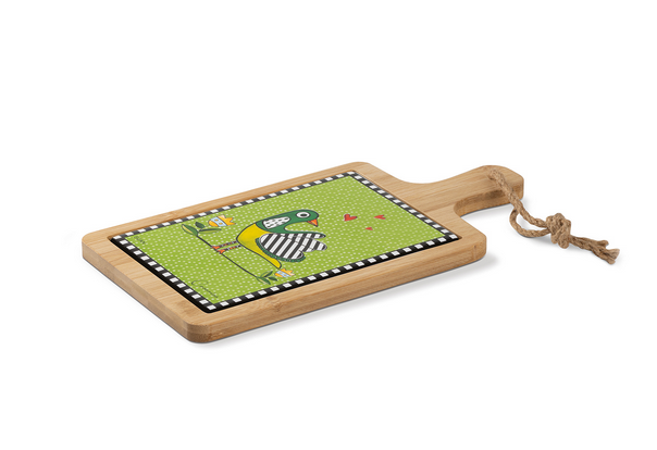 Egan - tagliere COCORICÒ VERDE 30X15