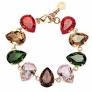 Ottaviani - Bracciale dorato con cristalli 500676B