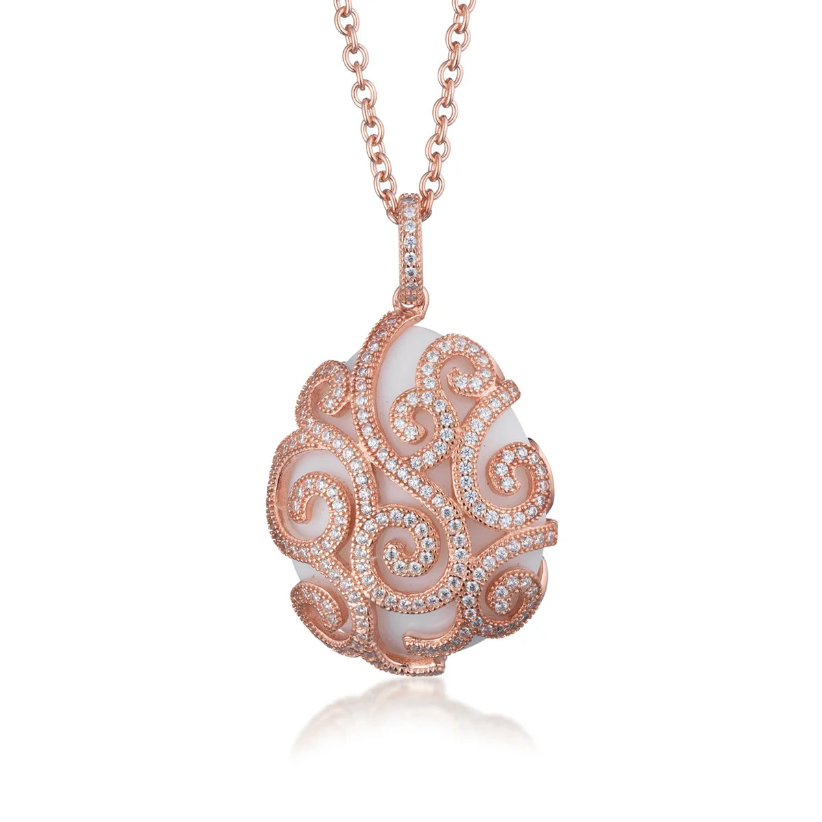 Tsars Collection - Collana in argento 816 rosa