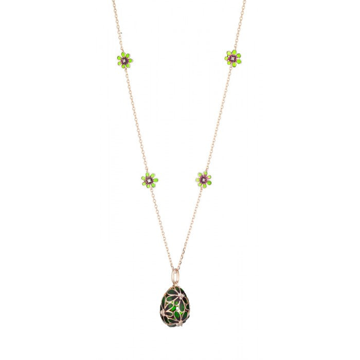 COLLANA IN ARGENTO TAMARA VERDE - T Sars Fabergè TMP01RGR