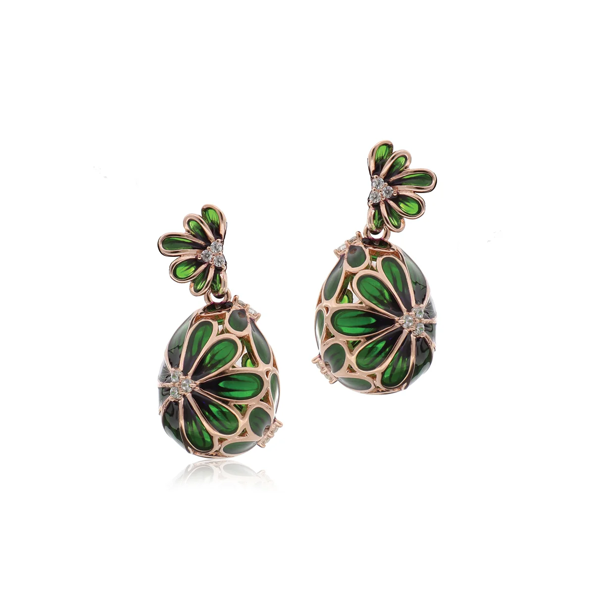 ORECCHINI IN ARGENTO TAMARA VERDE - T Sars Fabergè TME01RGR