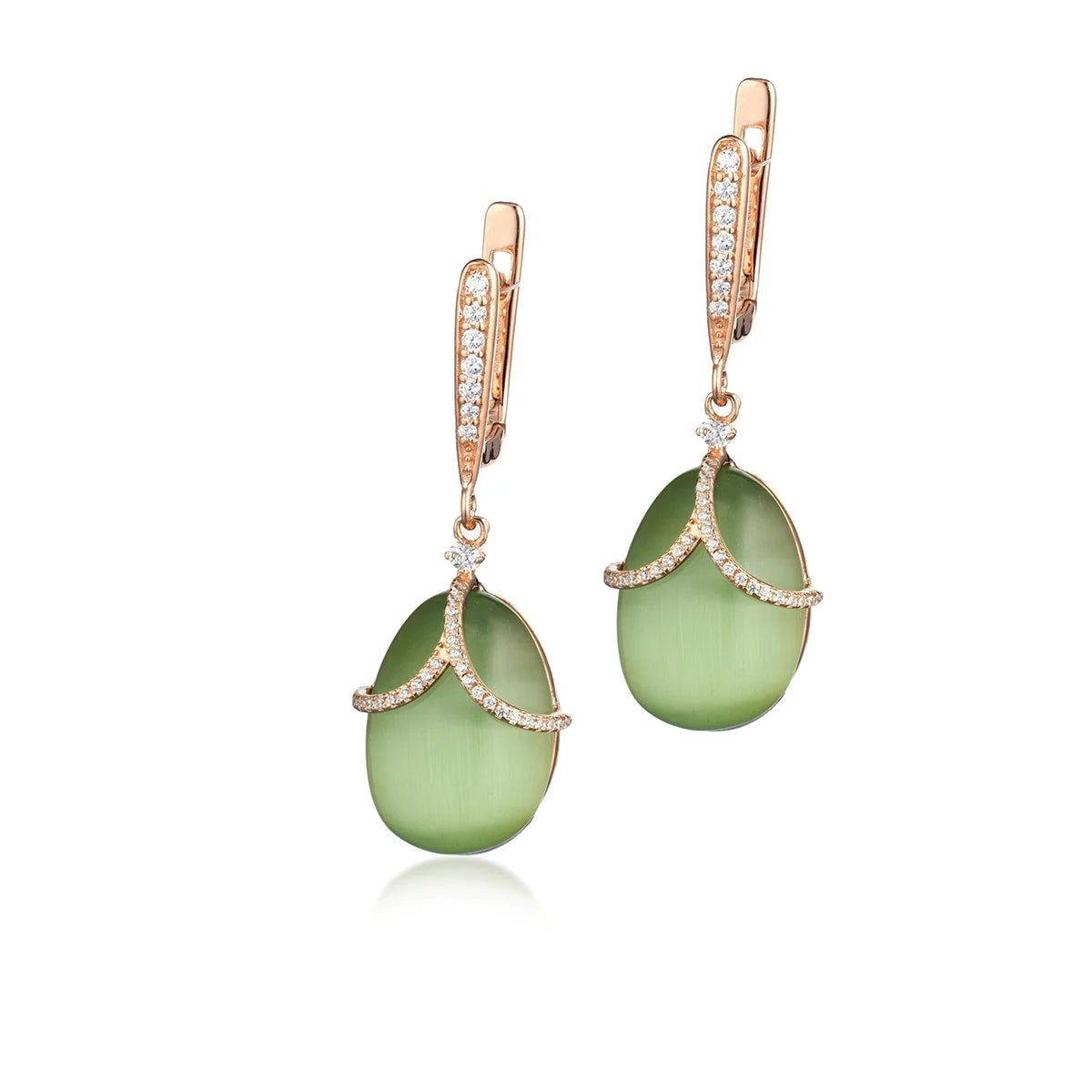 Tsars Collection - Orecchini in argento 1151 verde