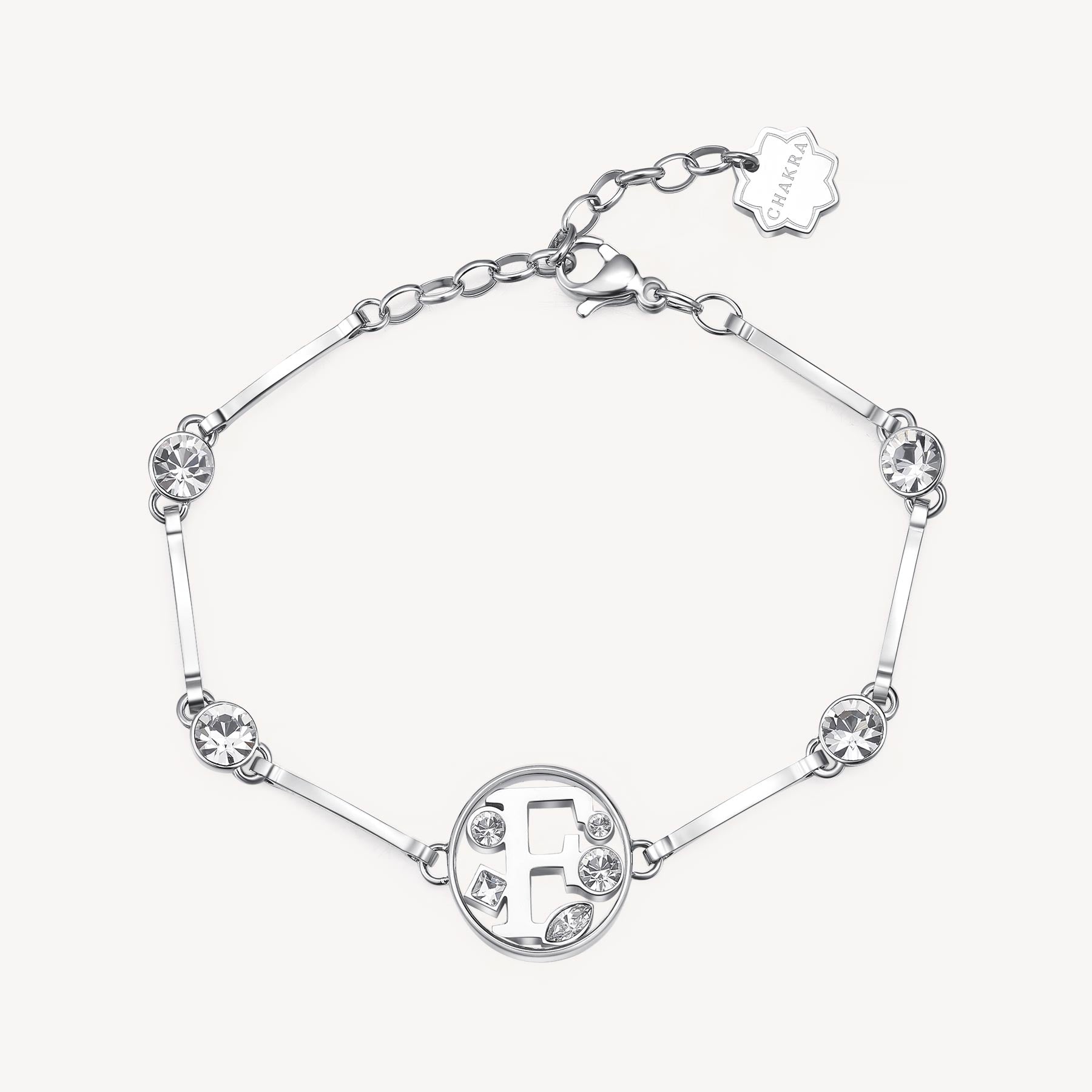 BRACCIALE CHAKRA ALFABETO F - BROSWAY