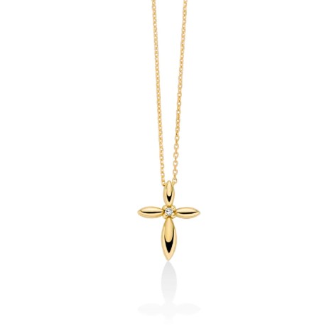 Miluna Collana Miluna Oro Giallo 9kt E Diamanti CLD4644X