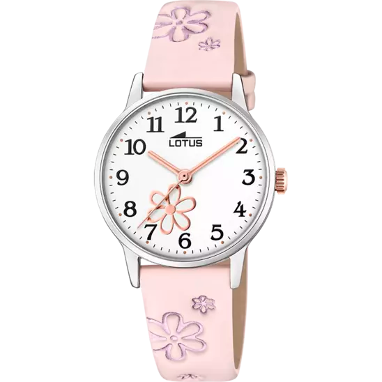 OROLOGIO LOTUS JUNIOR COLLECTION 18863/2 BLANCO CINGHIA PELLE, BAMBINI