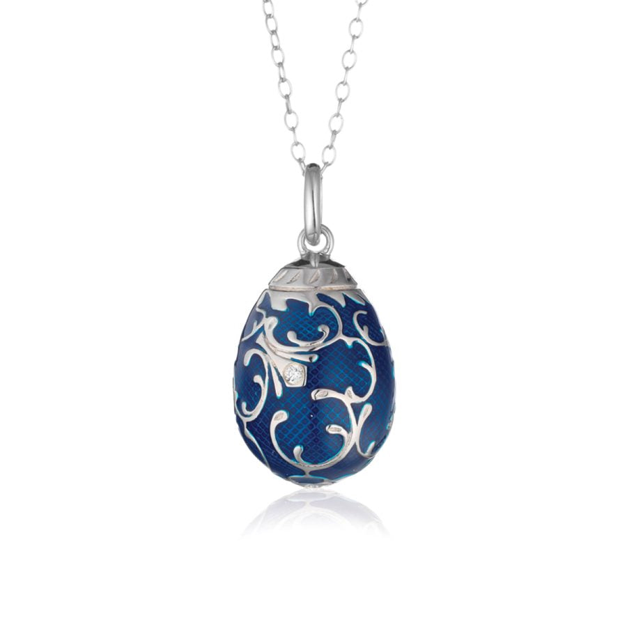 Tsars collection - Collana in Argento Blu e Argento P23910 DBS