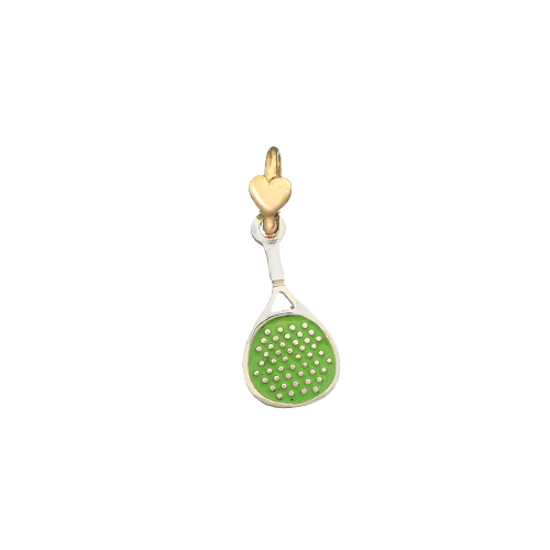Dodo Mariani - Ciondolo Racchetta Padel smaltata