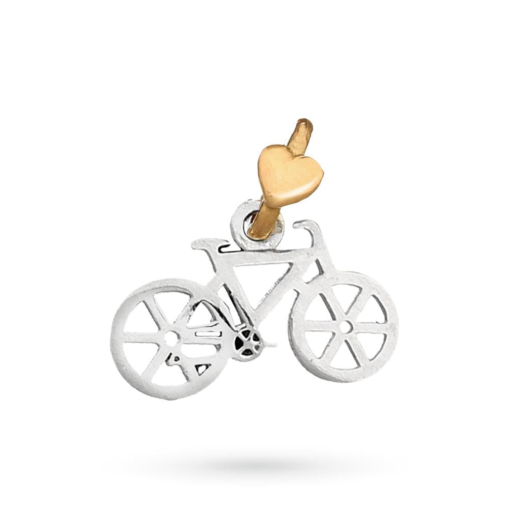 Dodo Mariani - Ciondolo bicicletta oro e argento