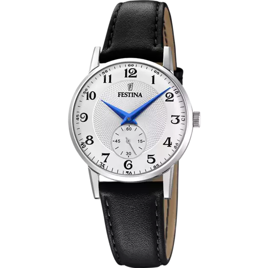 OROLOGIO FESTINA F20570/1 ARGENTO CON CINTURINO IN PELLE, DONNA