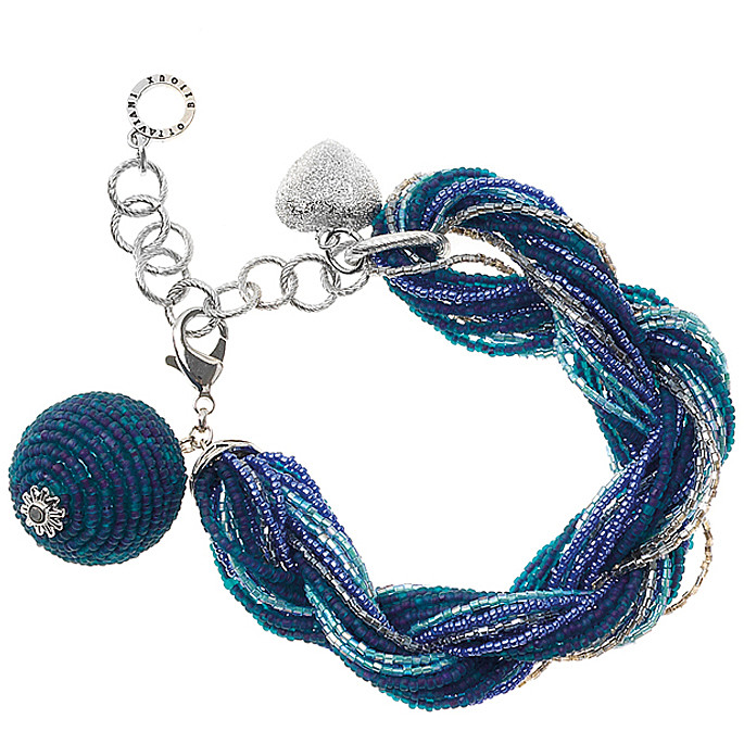 BRACCIALE OTTAVIANI - TORCHON CON PERLINE