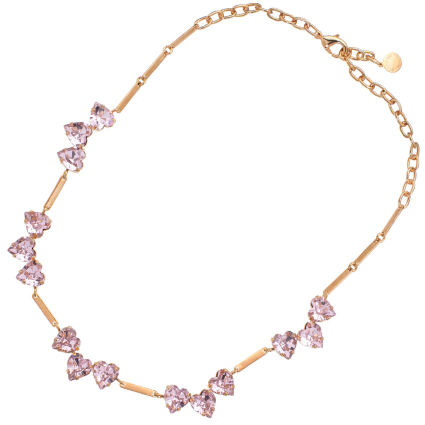 Ottaviani - collana dorata con cristalli