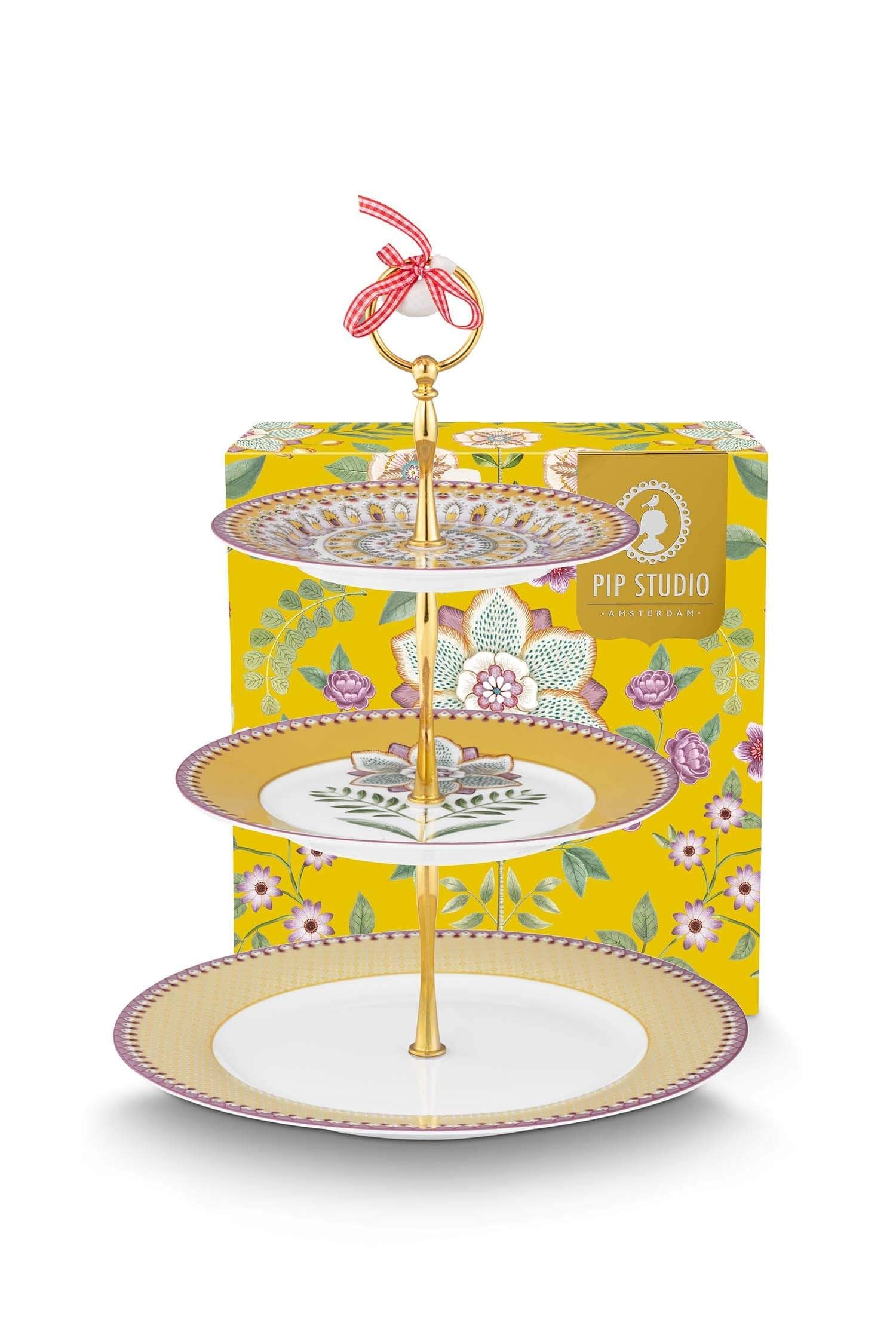 3/LAYER CAKE STAND LILY&LOTUS LILAC