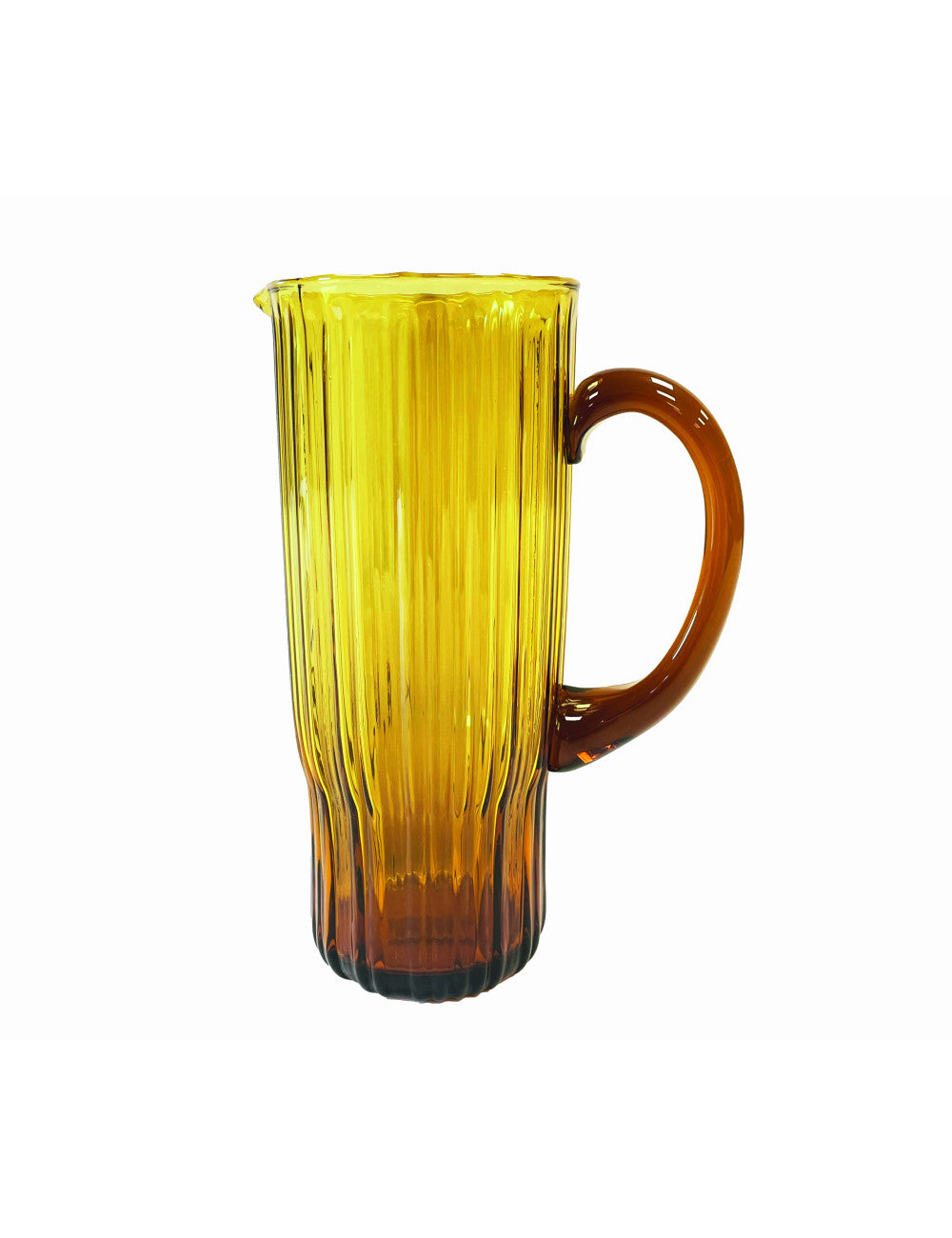 CARAFFA PLISSE' AMBRA