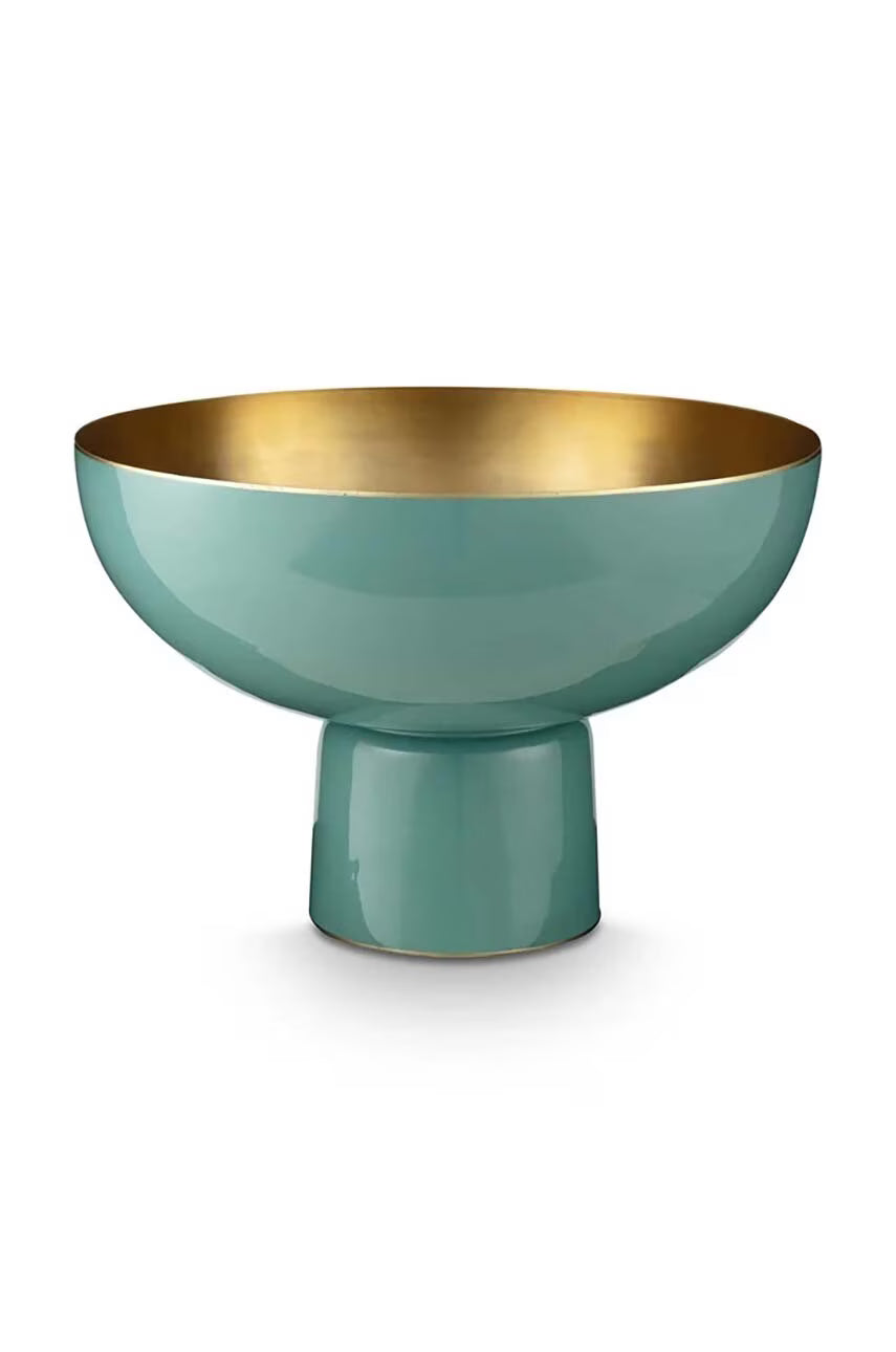 HIGH TRAY METAL LIGHT BLUE 20X30CM