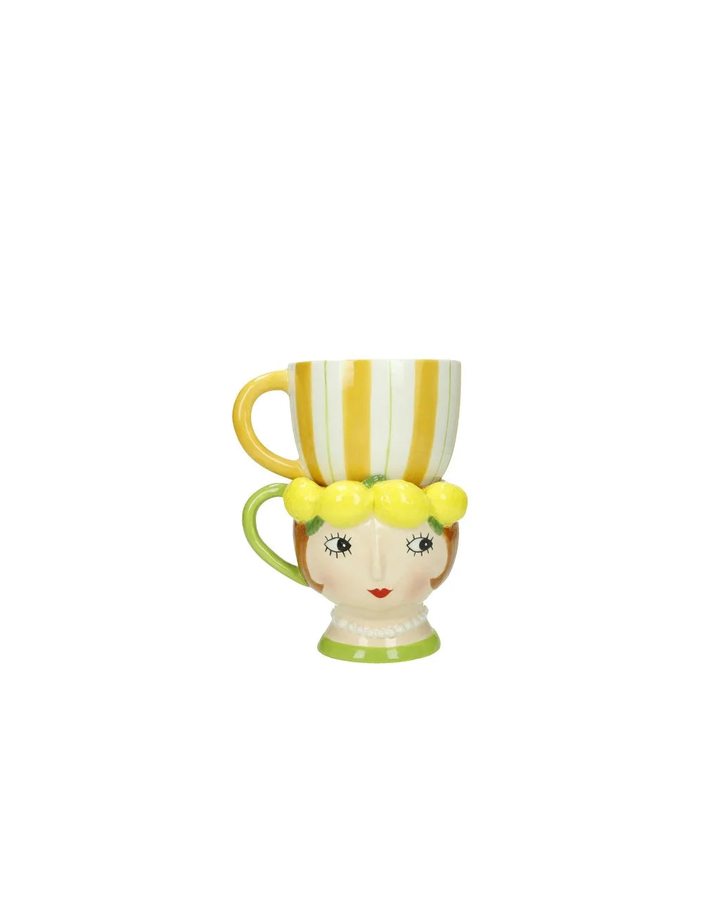 TAZZA DOUBLE LADY LIMONE DOLOMITE