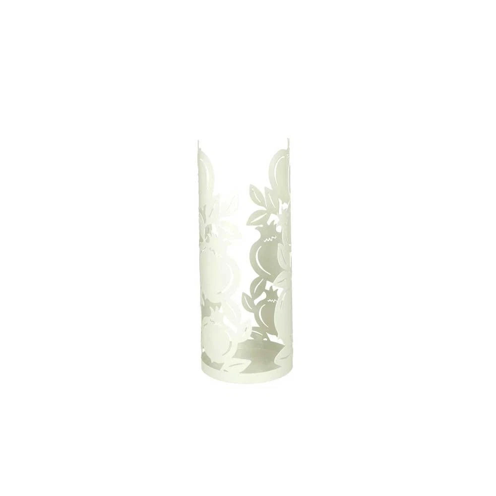 PORTABICCHIERI MELOGRANO BIANCO METALLO