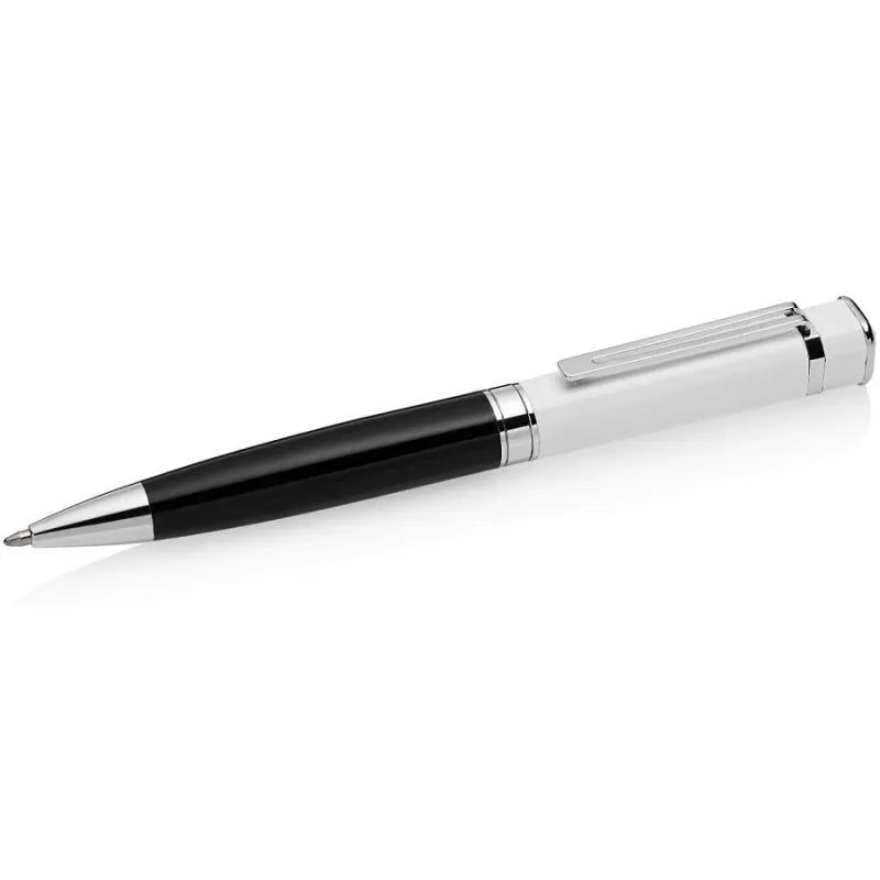 PENNA BIRO BLACK/WHITE CON CRISTALLO